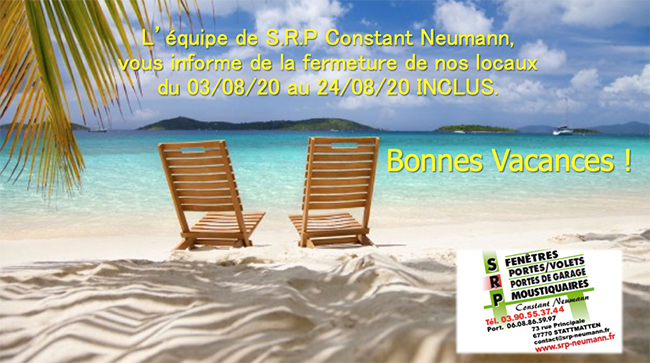 Bonnes vacances !